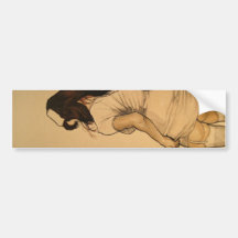 Freche Krankenschwester Auto Sticker