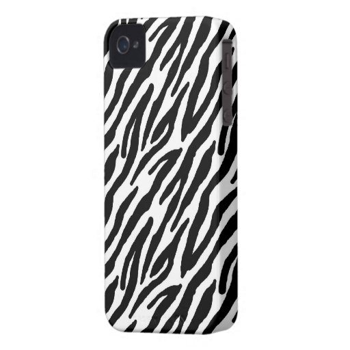 Frecher Zebra-Druck iPhone 4 Cover