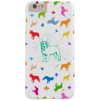 Freches Frenchie Muster Barely There iPhone 6 Plus Hülle