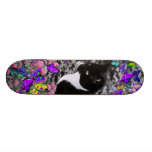 Freckles in den Schmetterlingen II - schwarz u. in Skateboardbretter