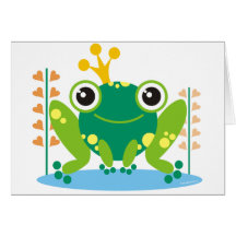 Fred der Froggy Karte