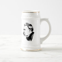 Frederich Nietzsche Porträt-Becher Teehaferl