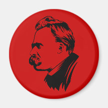 Frederich Nietzsche Porträt Magnete