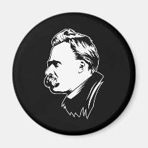 Frederich Nietzsche Porträt Mousepad Kühlschrankmagnete