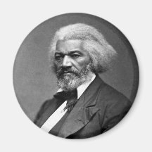 Frederick Douglass Porträt durch George K. Waren Kühlschrankmagnet