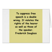 frederick douglass Zitate Grußkarten