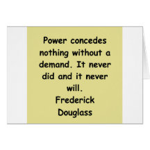 frederick douglass Zitate Karte