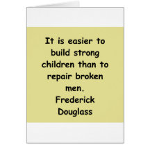 frederick douglass Zitate Karte