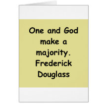 frederick douglass Zitate Karte