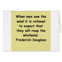 frederick douglass Zitate Karten