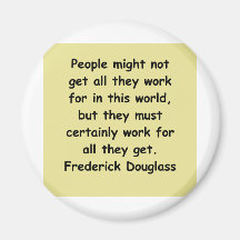 frederick douglass Zitate Magnete