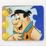 Fredflintstone-Blick im Spiegel mousepads