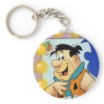 Fredflintstone-Blick im Spiegel schlüsselanhänger
