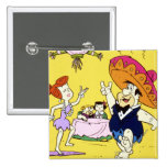 FredFlintstone Wilma Krach und Betty-Fiesta buttons