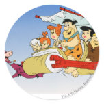 FredFlintstone Wilma Krach-und Betty-Kiesel-Bam aufkleber