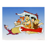 FredFlintstone Wilma Krach-und Betty-Kiesel-Bam poster