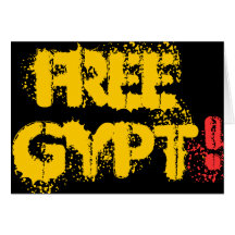 FREEGYPT! GRUßKARTE