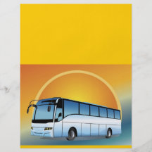 FreeVector-Bus Transport-Reisereisen Custom Flyer