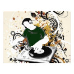 freie Grafik DJ vektor Individuelle Einladung