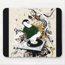 freie Grafik DJ vektor Mousepads