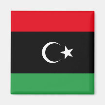 Freie Libyen-Flagge Kühlschrankmagnet