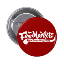 Freie Markt-Knopf Button