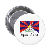 Freie Tibet-Geschenke Anstecknadel