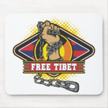 Freie Tibet-Ketten Mauspads
