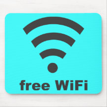 FREIE WIFI-Vektor-COMPUTER-INTERNET-WERBUNG Mousepads