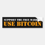 Freier Markt Bitcoin Litecoin Freiheit Autoaufkleber
