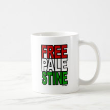 Freier Palästina-Block Kaffeehaferl