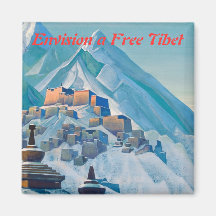 Freier Tibet-Magnet Magnete