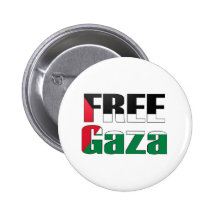 Freies Gaza Anstecknadel