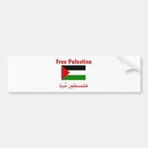 Freies Palästina Auto Sticker