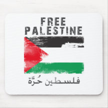 Freies Palästina-Hemd Mousepad