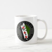Freies Syrien Tee Tassen