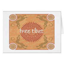 Freies Tibet Karte