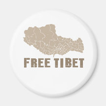 FREIES TIBET/TIBETANISCHE FREIHEIT MAGNETS