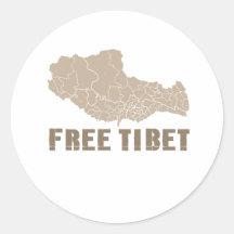 FREIES TIBET/TIBETANISCHE FREIHEIT STICKERS