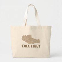 FREIES TIBET/TIBETANISCHE FREIHEIT TASCHE