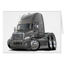 Freightliner Cascadia Grau-LKW Karte