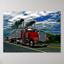 Freightliner Rollin Plakat