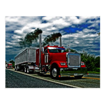 Freightliner Rollin Postkarte