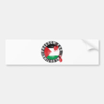 Freiheit für Palästina Autosticker