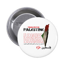 Freiheit für Palästina Button