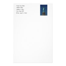 Freiheit, welche die Welt - Freiheitsstatuen erleu Individuelles Druckpapier