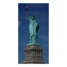 Freiheit, welche die Welt - Freiheitsstatuen erleu Fotokartenvorlagen