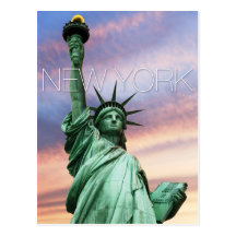 Freiheitsstatue New York Postkarte