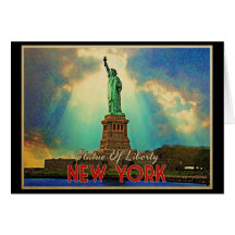 Freiheitsstatue NYC Grußkarten
