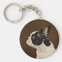 Frenchie Schlüsselbänder